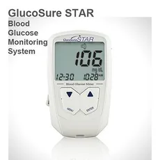 دستگاه کنترل دیابت گلوکو شور استار - Blood Glucose Monitoring System Gluco Sure STAR